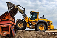 Radlader von Volvo 120H