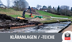 Kläranlagen / -Teiche